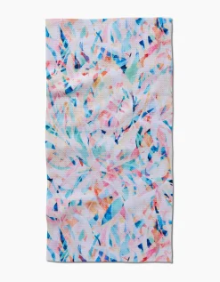 GEOMETRY Abstract Jungle Bar Towel