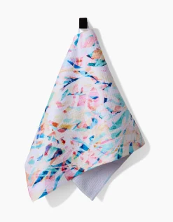 GEOMETRY Abstract Jungle Bar Towel