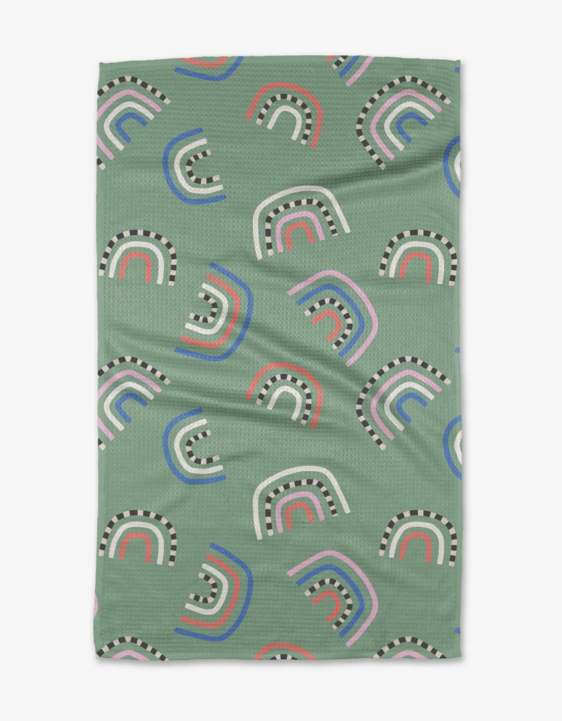 GEOMETRY After the Rain Tea Towel