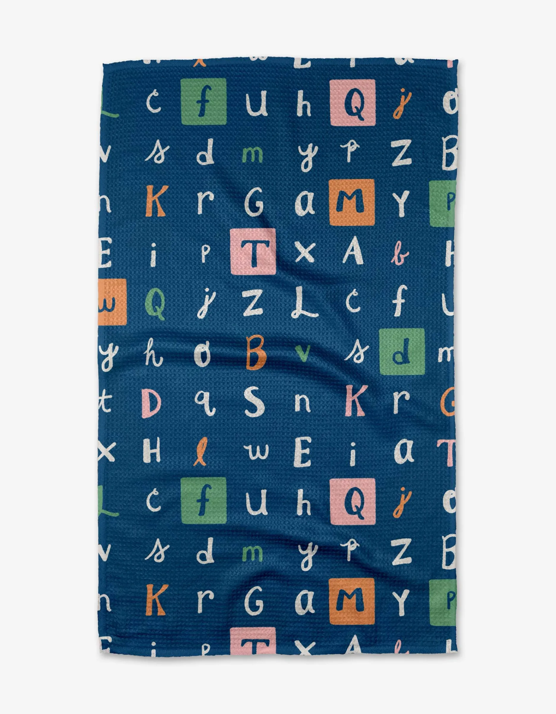 GEOMETRY Alphabet Tea Towel