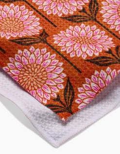 GEOMETRY Amber Tea Towel