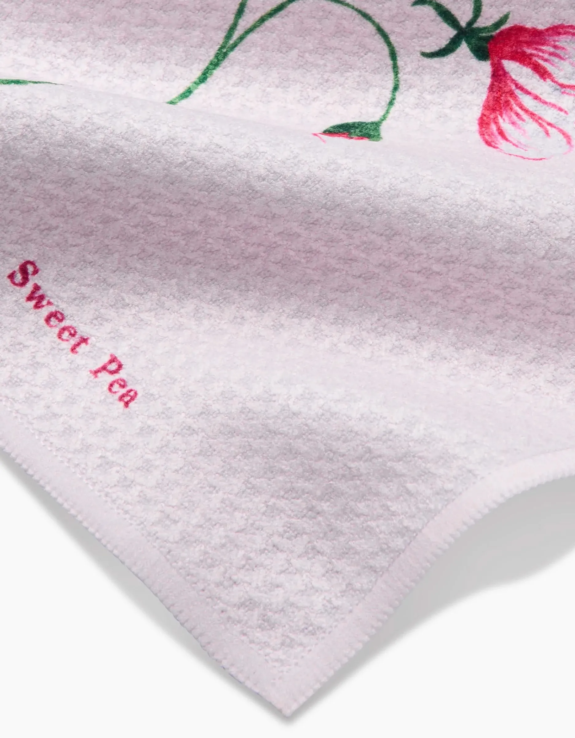 GEOMETRY April Sweet Pea Dishcloth Set