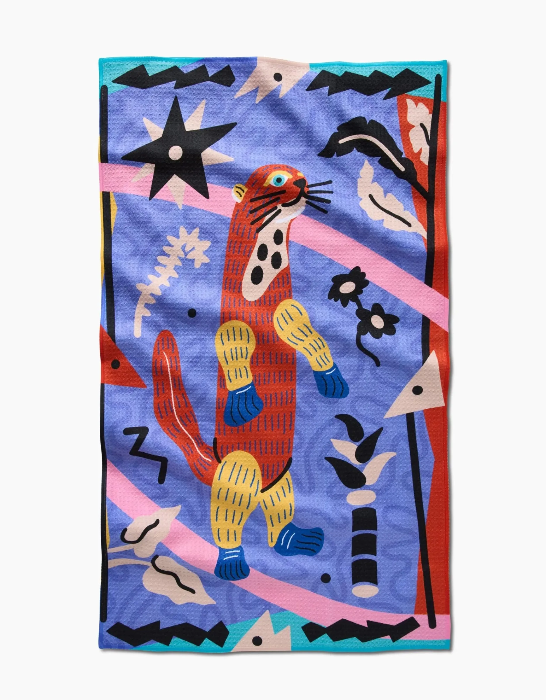 GEOMETRY Ariranha Tea Towel