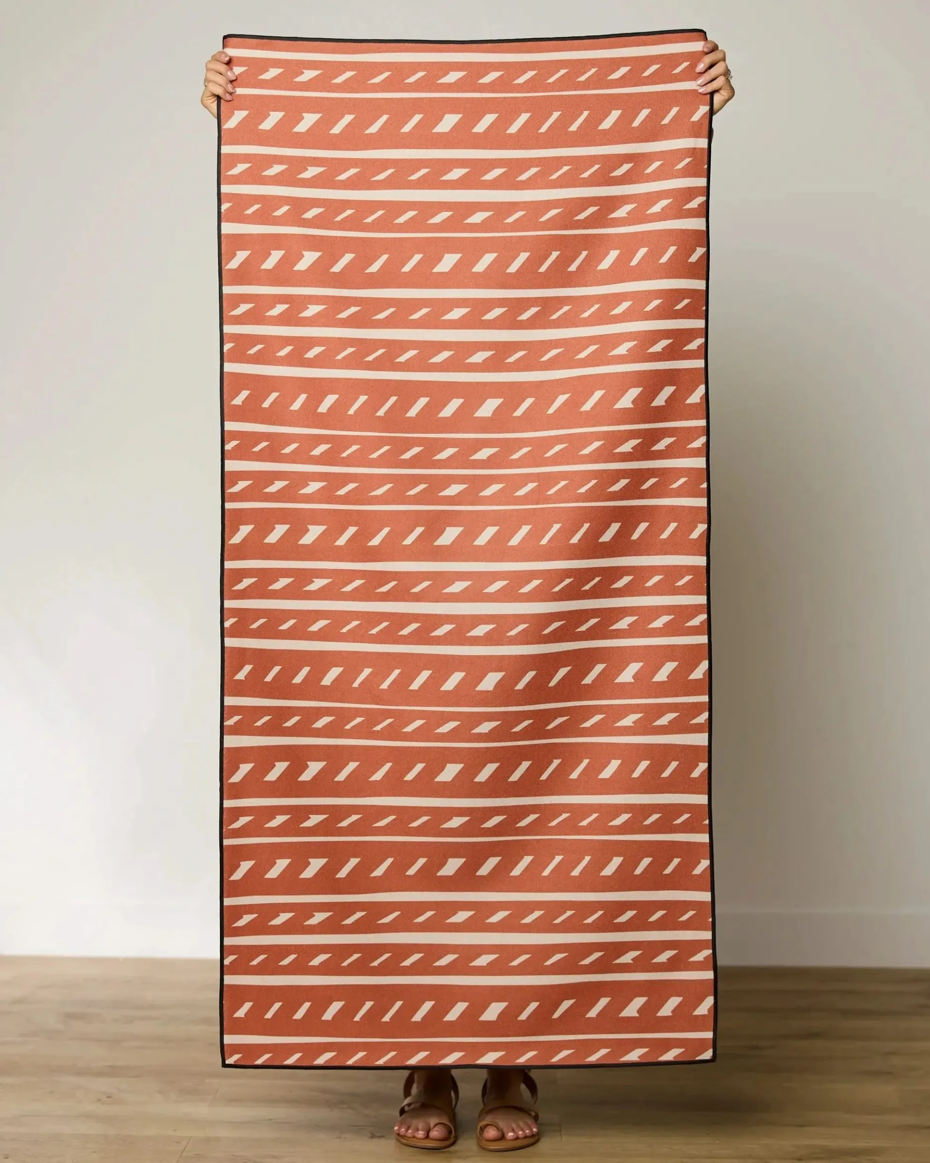 GEOMETRY Auburn Autumn Beach Towel