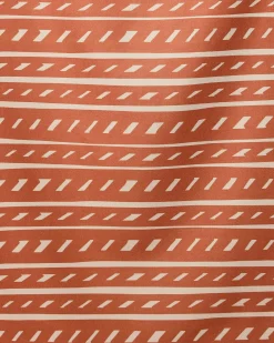 GEOMETRY Auburn Autumn Beach Towel