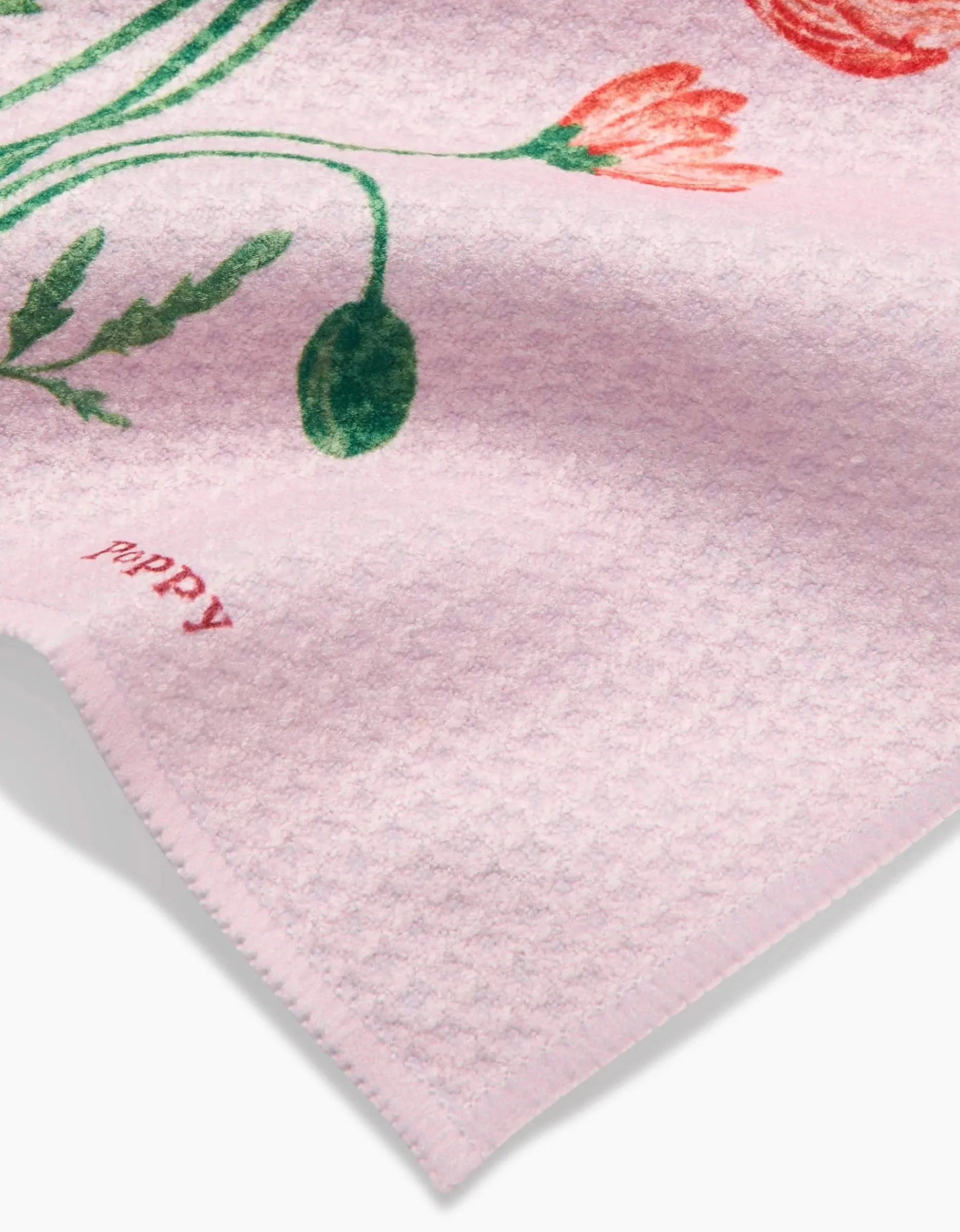 GEOMETRY August Poppy Dishcloth Set