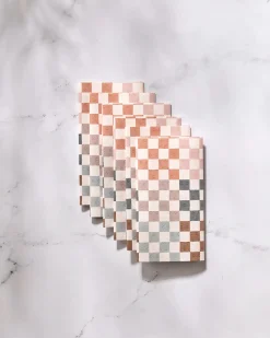 GEOMETRY Autumn Checkers Not Paper Towel