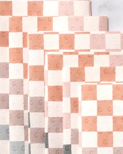 GEOMETRY Autumn Checkers Not Paper Towel