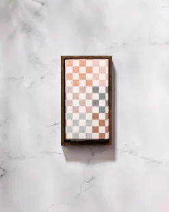 GEOMETRY Autumn Checkers Not Paper Towel