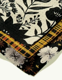 GEOMETRY Autumn Plaid Dishcloth Set