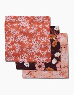 GEOMETRY Autumnal Reverie Dishcloth Set