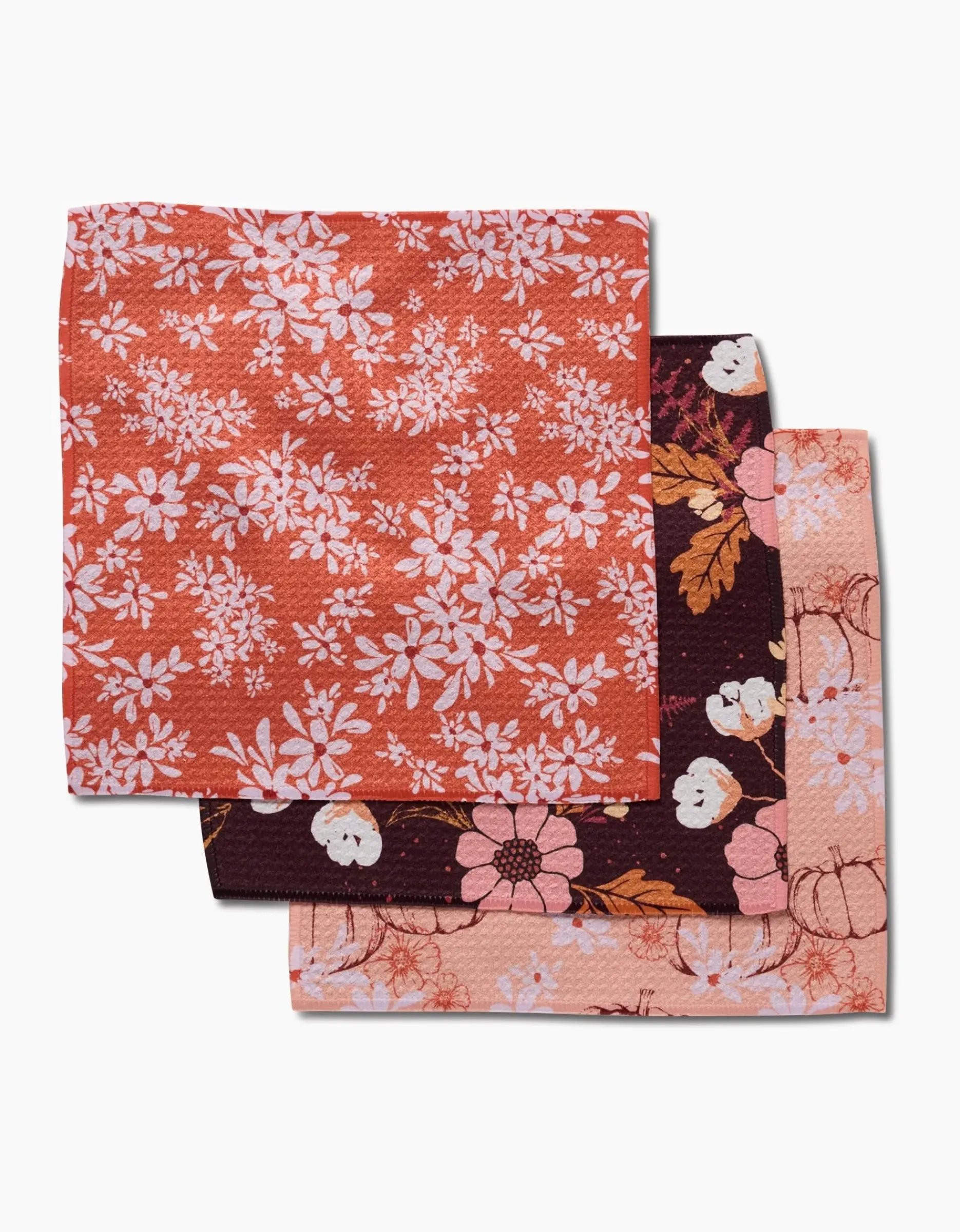 GEOMETRY Autumnal Reverie Dishcloth Set
