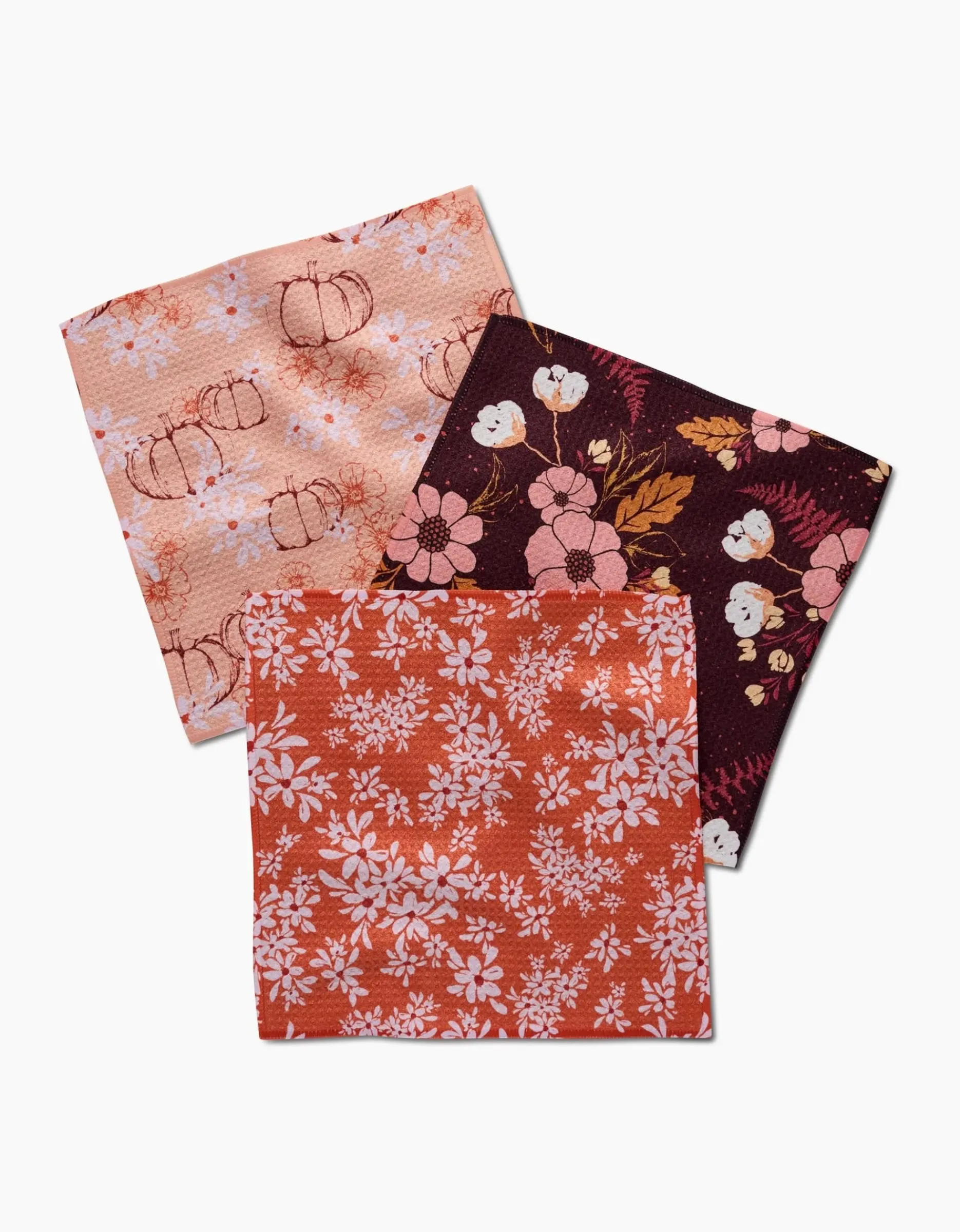 GEOMETRY Autumnal Reverie Dishcloth Set