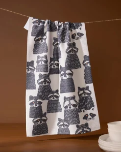 GEOMETRY Banditbunch Tea Towel