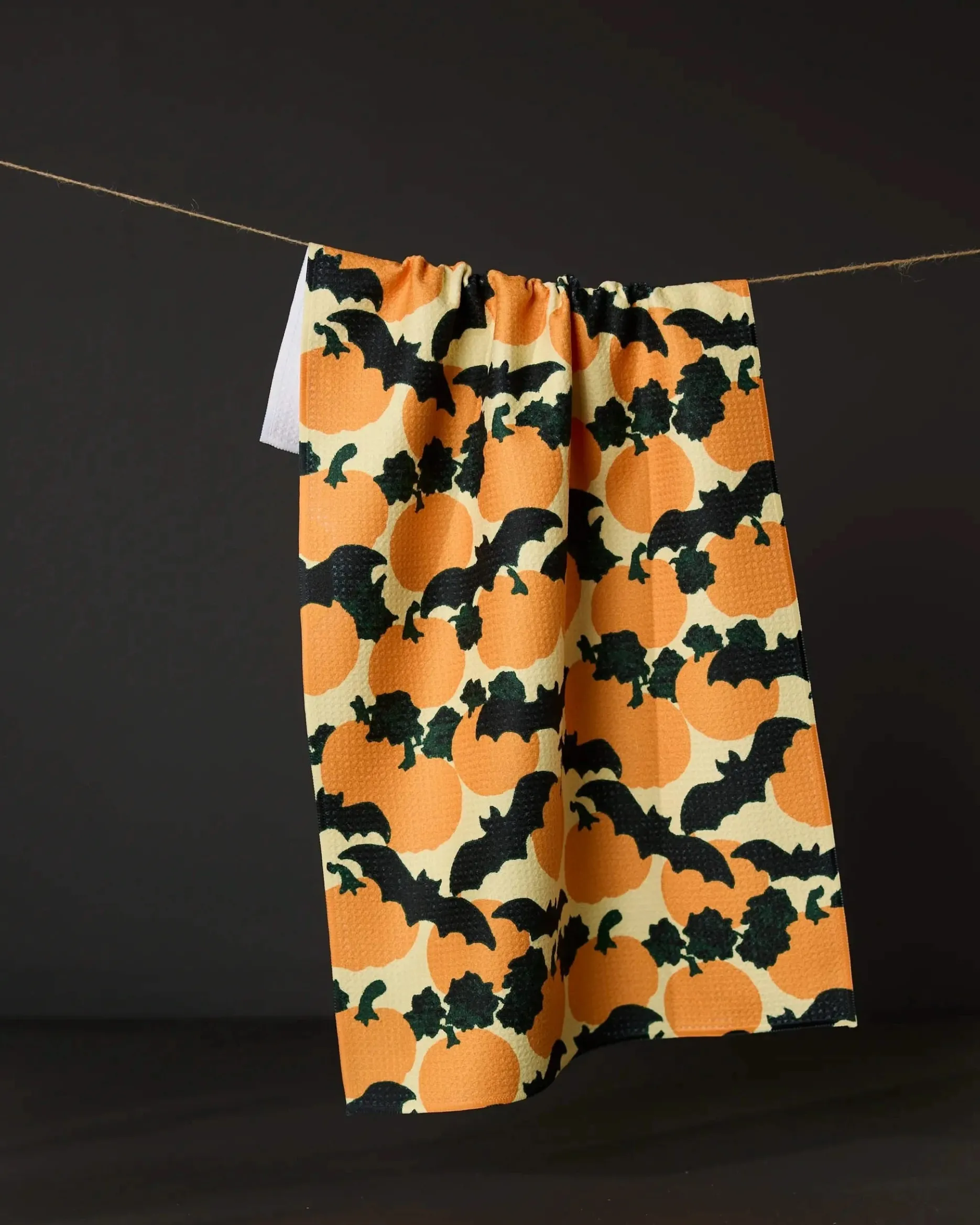 GEOMETRY Bat Flight Tea Towel