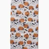 GEOMETRY Bats In The Pumpkin Patch Bar Towel