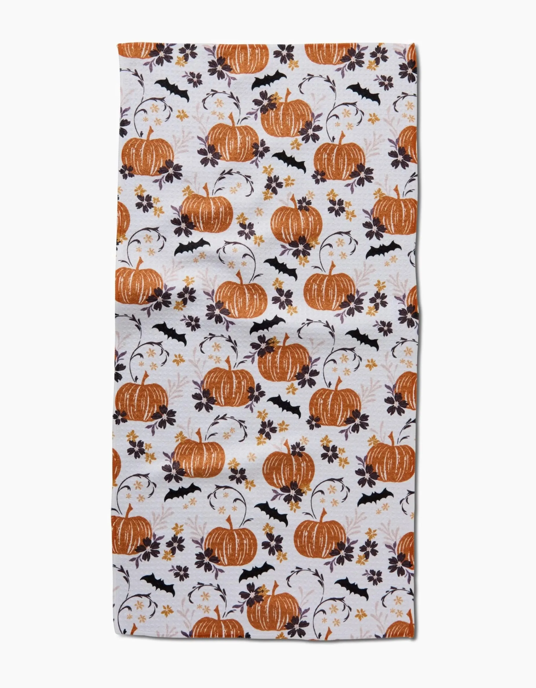 GEOMETRY Bats In The Pumpkin Patch Bar Towel