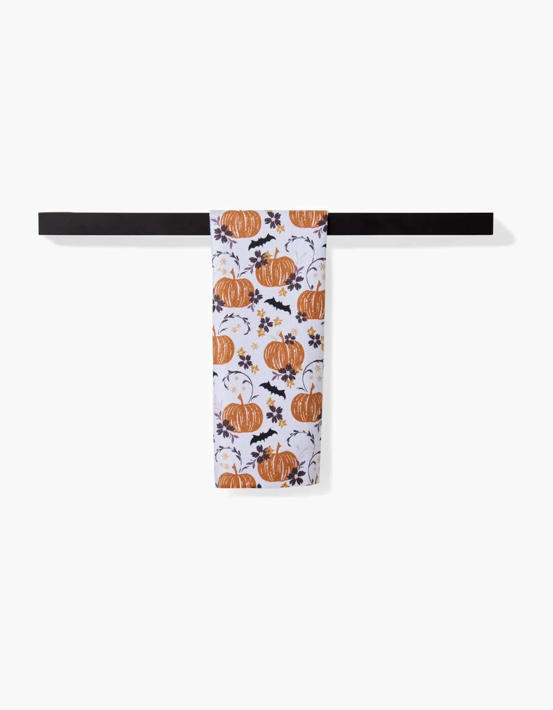 GEOMETRY Bats In The Pumpkin Patch Bar Towel