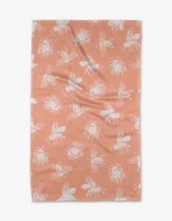 GEOMETRY Beelieve Tea Towel