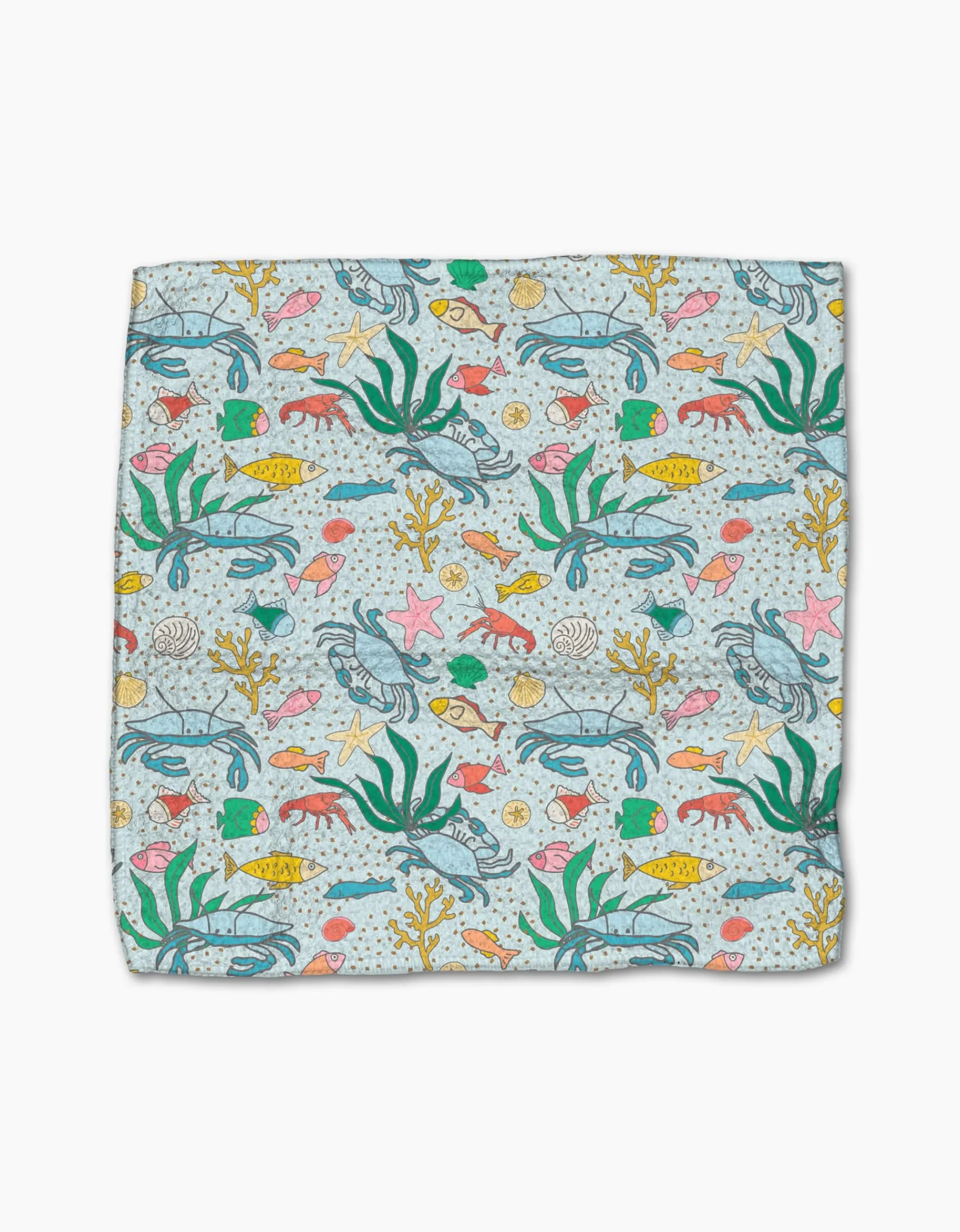 GEOMETRY Beneath the Waves Dishcloth Set