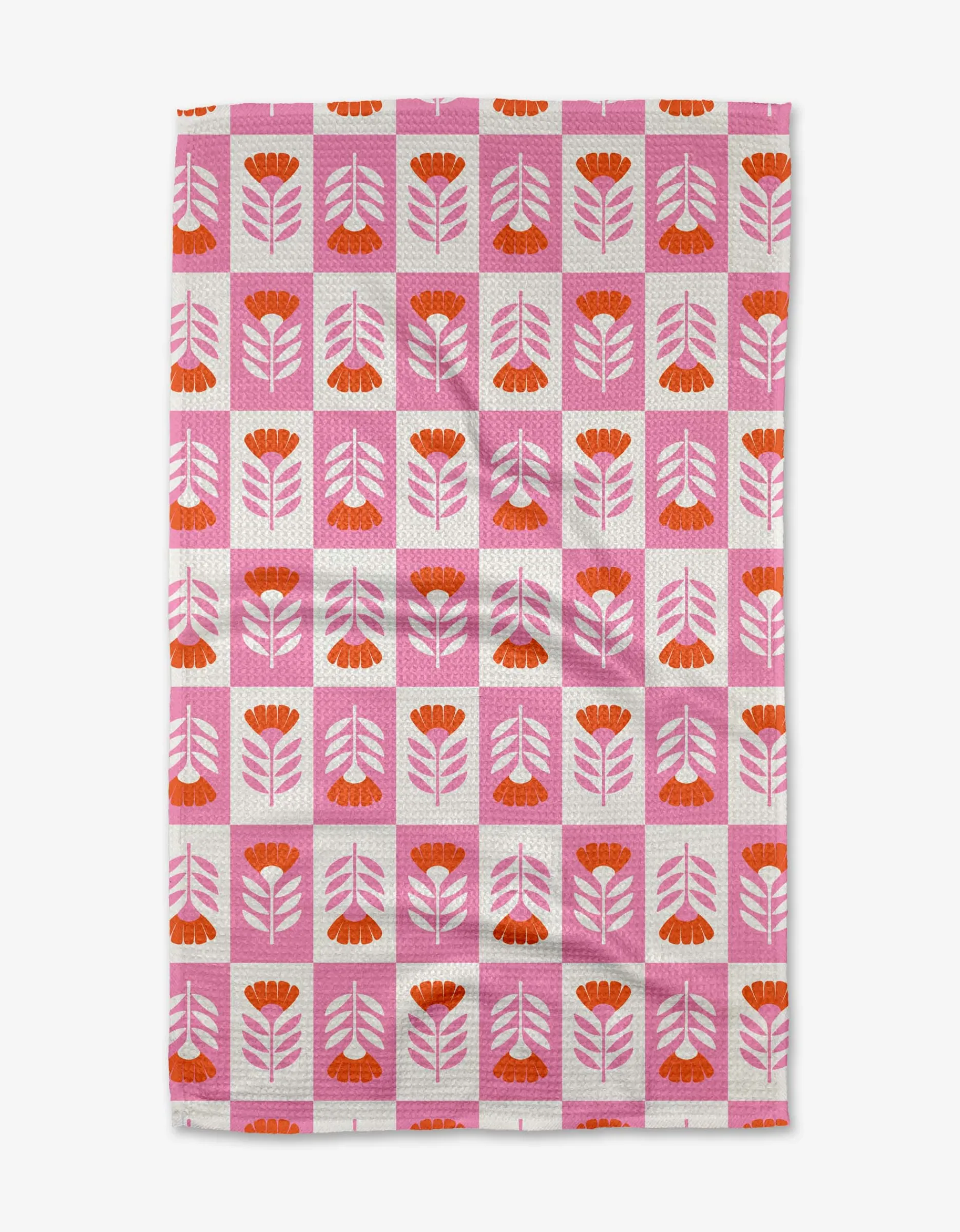 GEOMETRY Berry Flower Patch Tea Towel