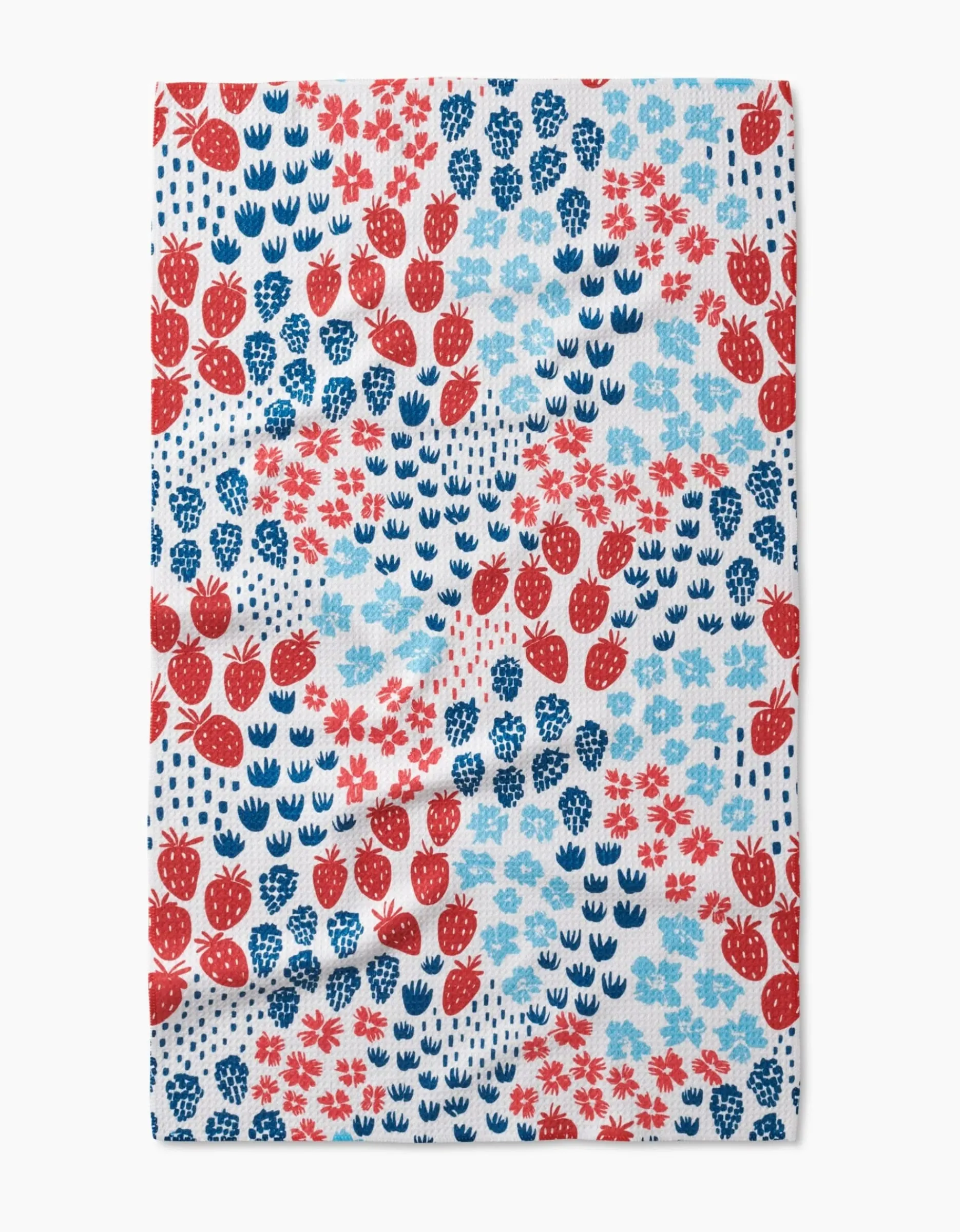 GEOMETRY Berry Meadow Tea Towel