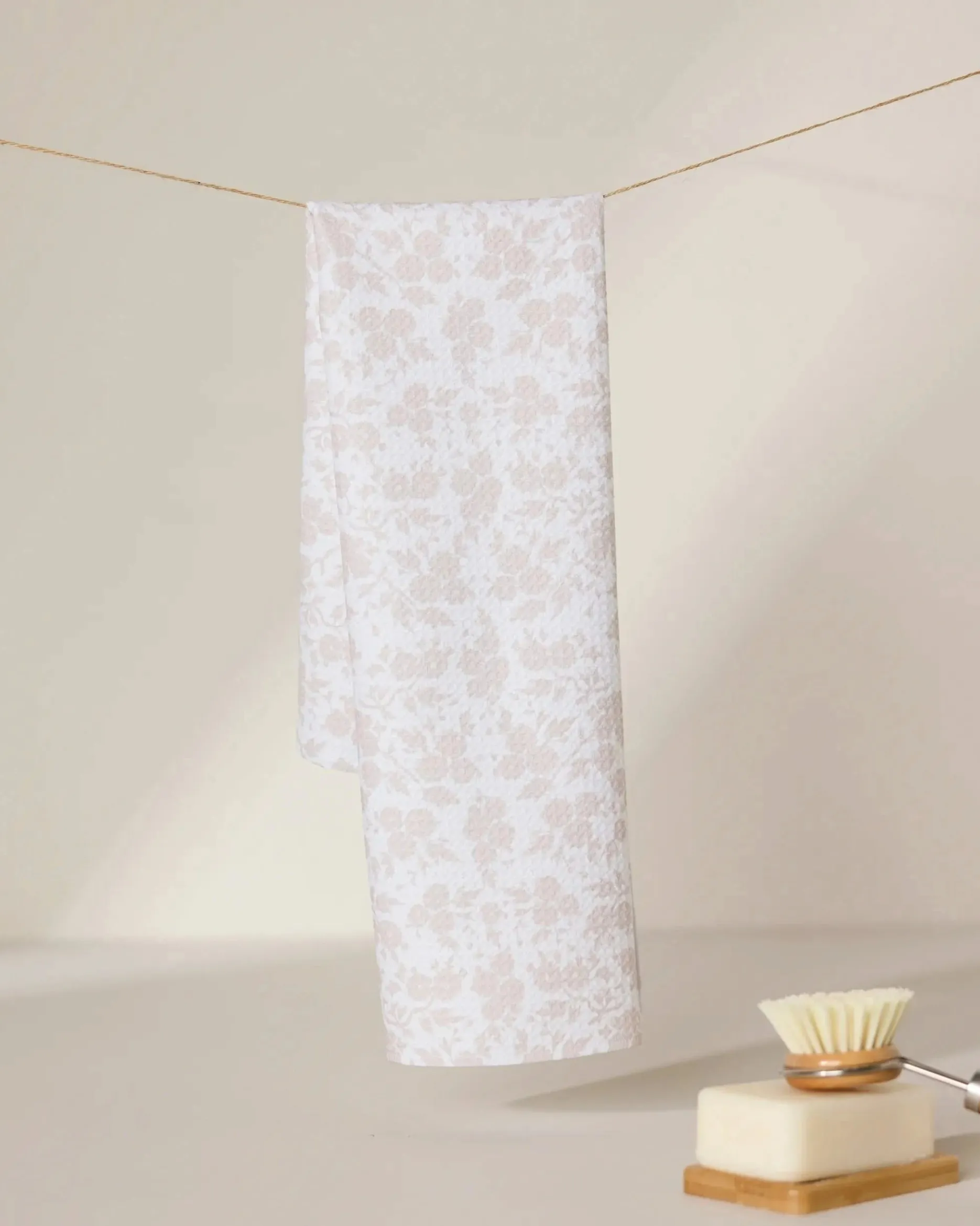 GEOMETRY Betty's Buds Tea Towel