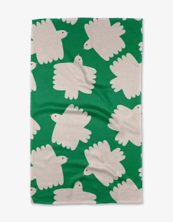GEOMETRY Birds Tea Towel