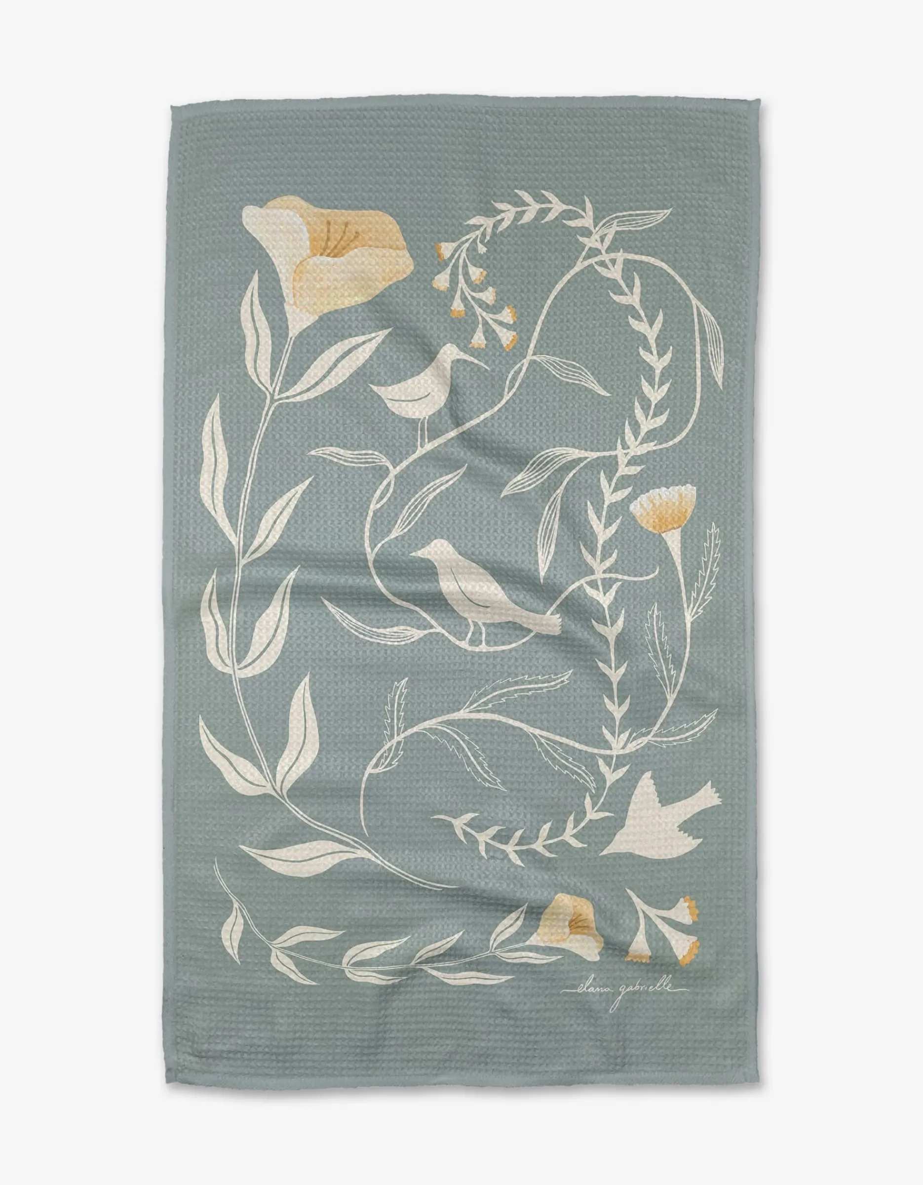 GEOMETRY Birdsong Tea Towel