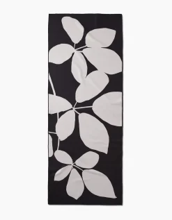 GEOMETRY Blackberry Yoga Towel