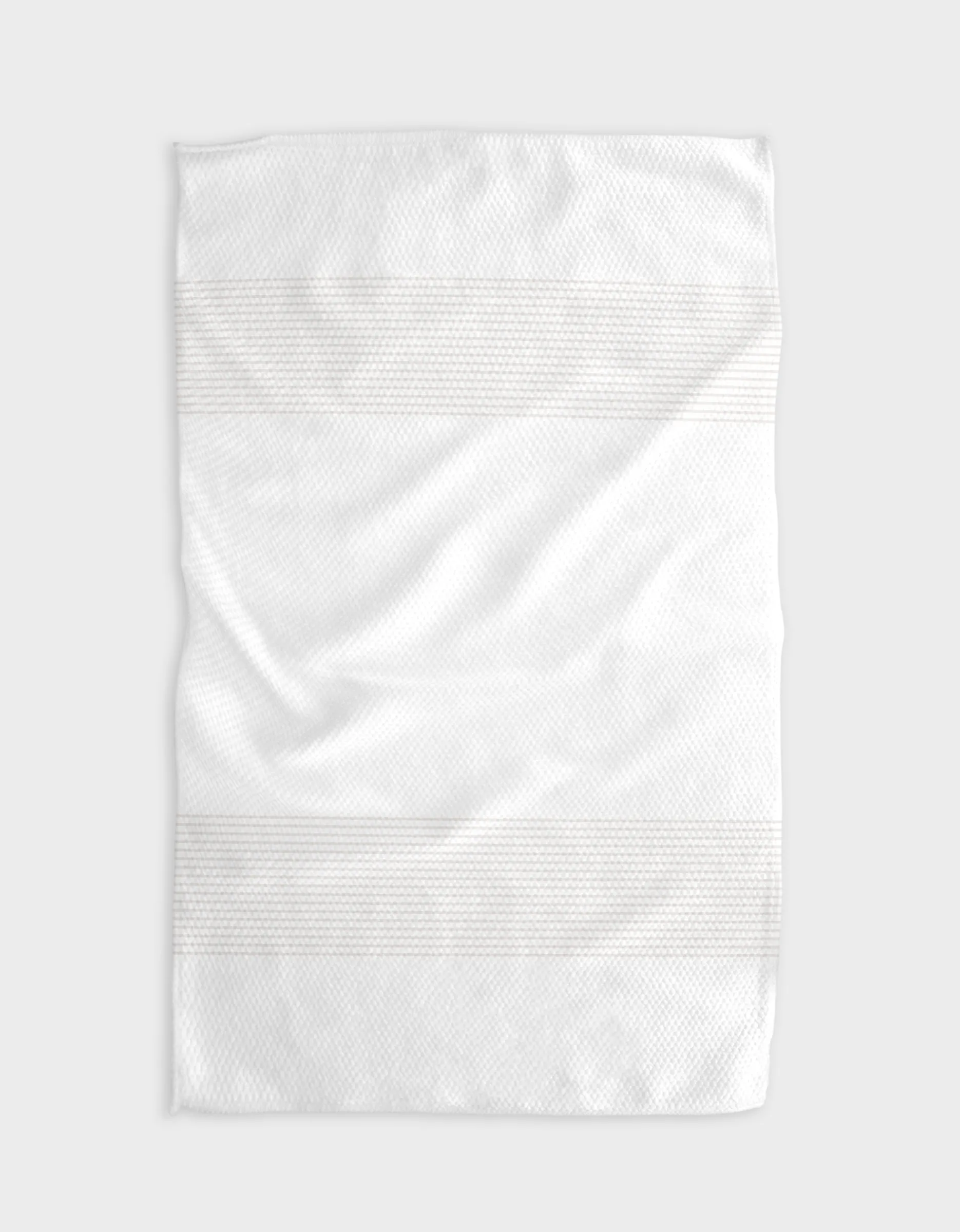 GEOMETRY Blank Space - Beige Tea Towel