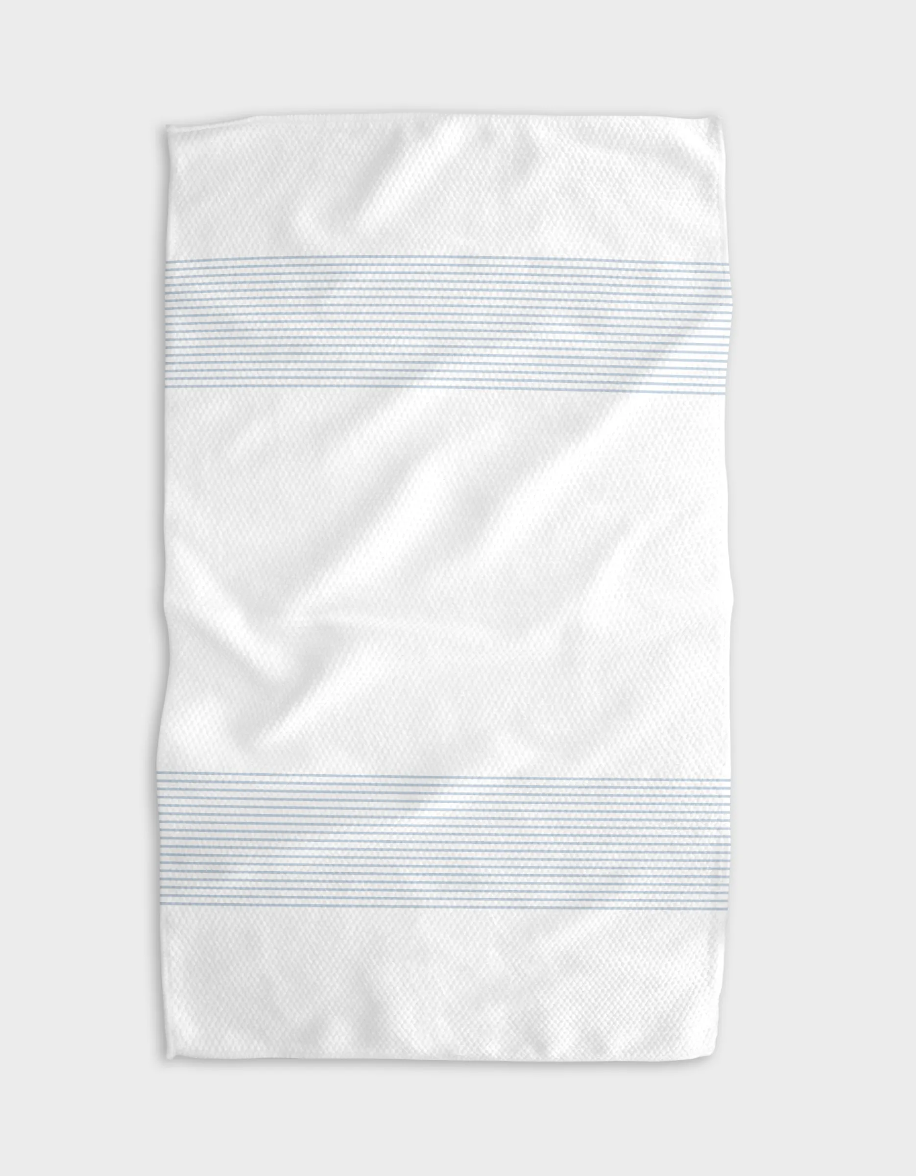 GEOMETRY Blank Space - Light Blue Tea Towel
