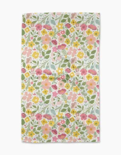 GEOMETRY Blooming Days Tea Towel
