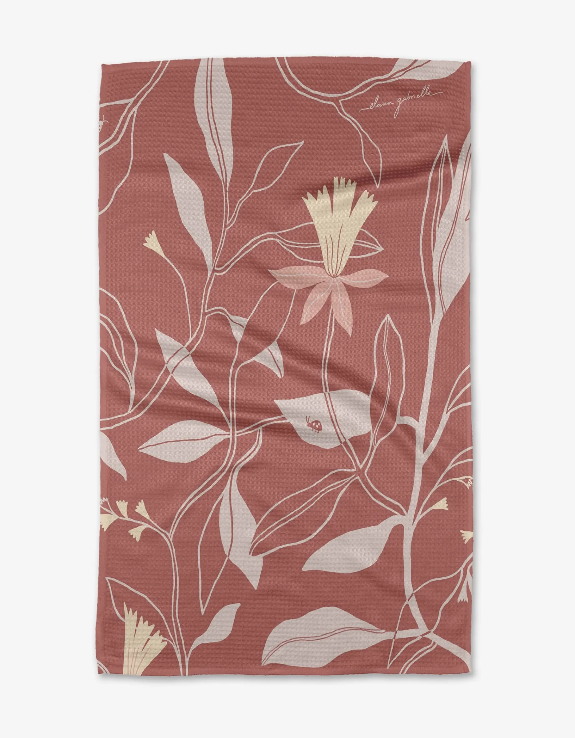 GEOMETRY Blooms Tea Towel