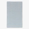 GEOMETRY Blue Gingham Luxe Hand Towel