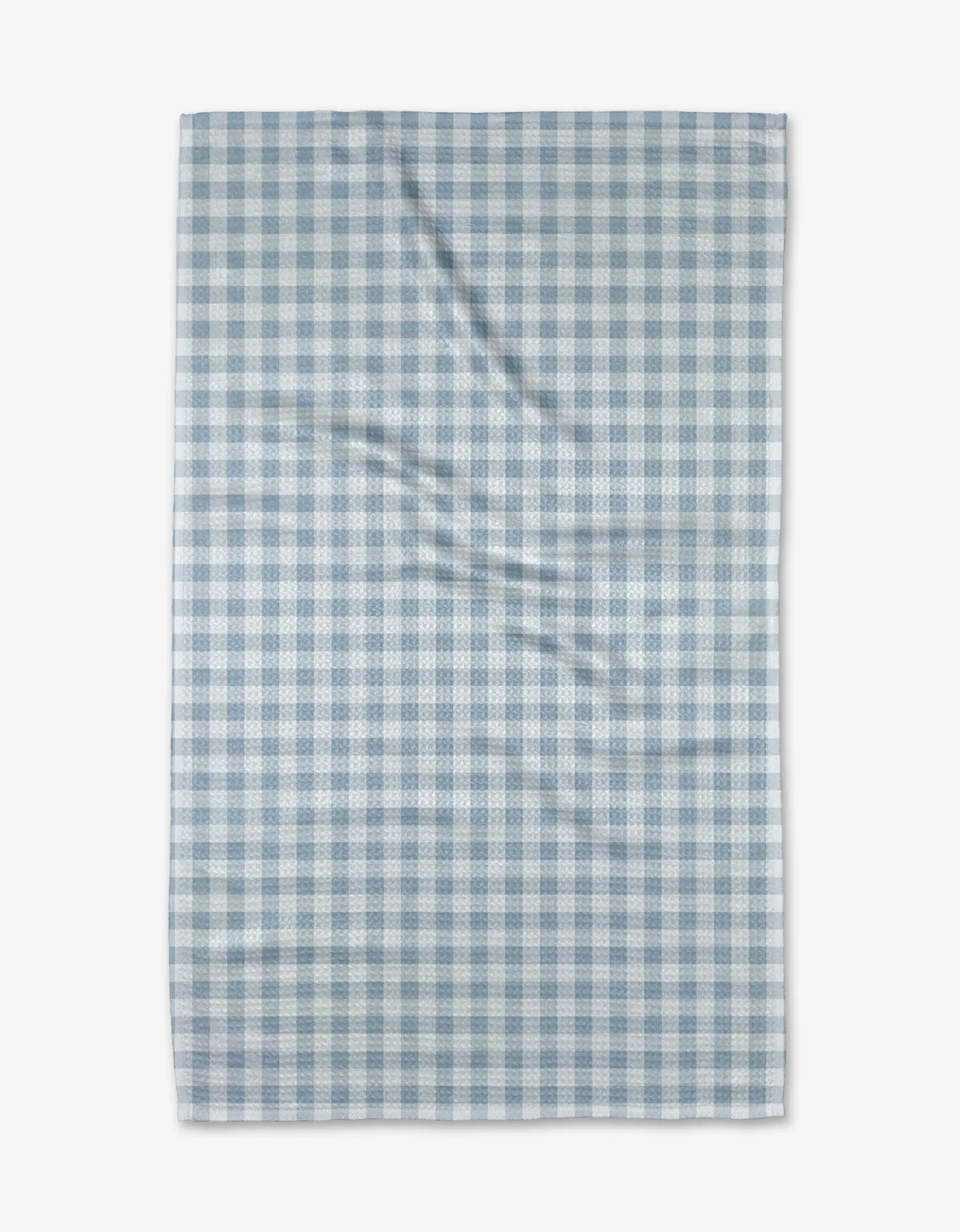 GEOMETRY Blue Gingham Tea Towel