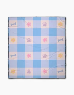 GEOMETRY Blue Sky Picnic Dreams Beach Blanket