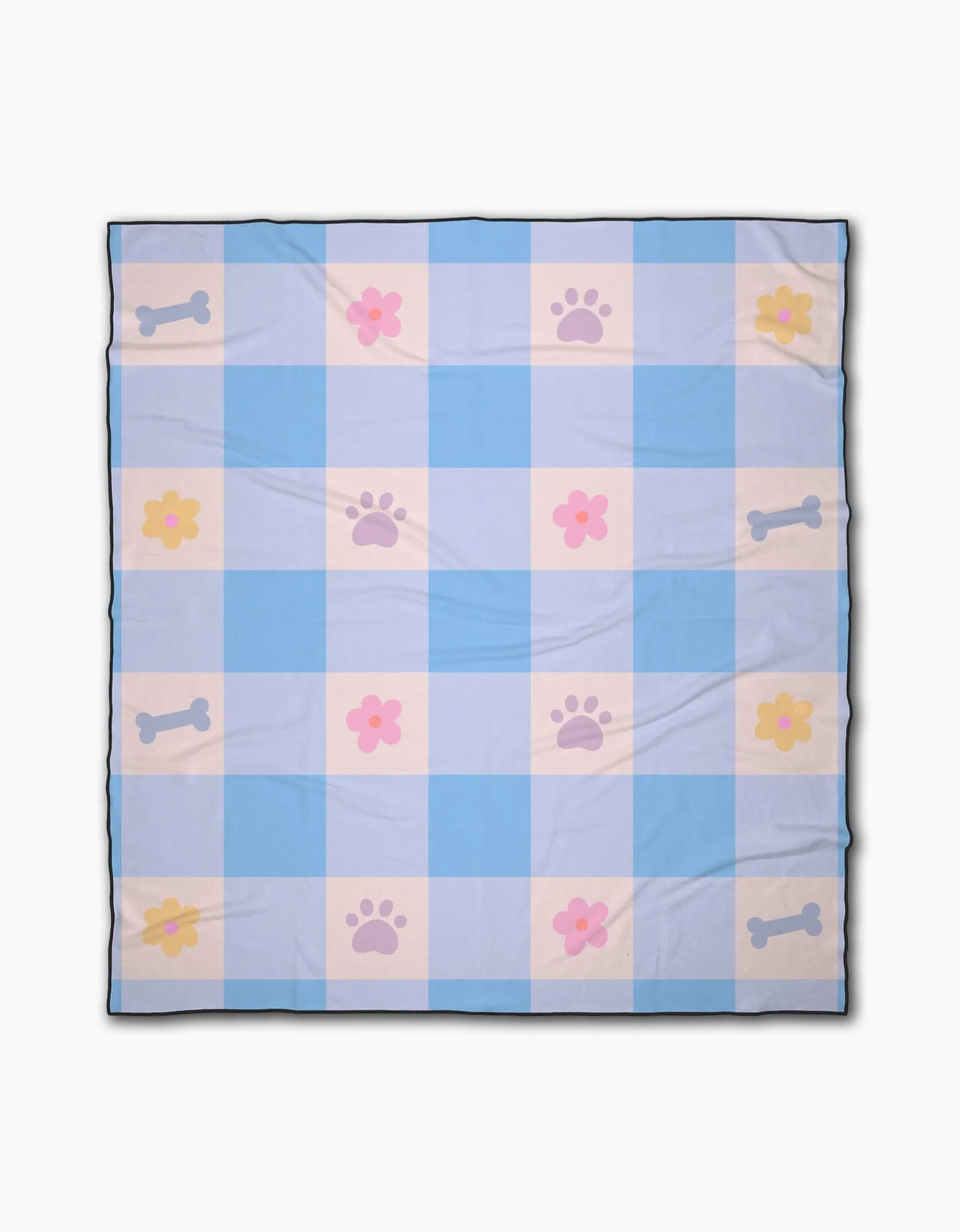 GEOMETRY Blue Sky Picnic Dreams Beach Blanket