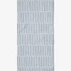 GEOMETRY Blue Stripes Bar Towel