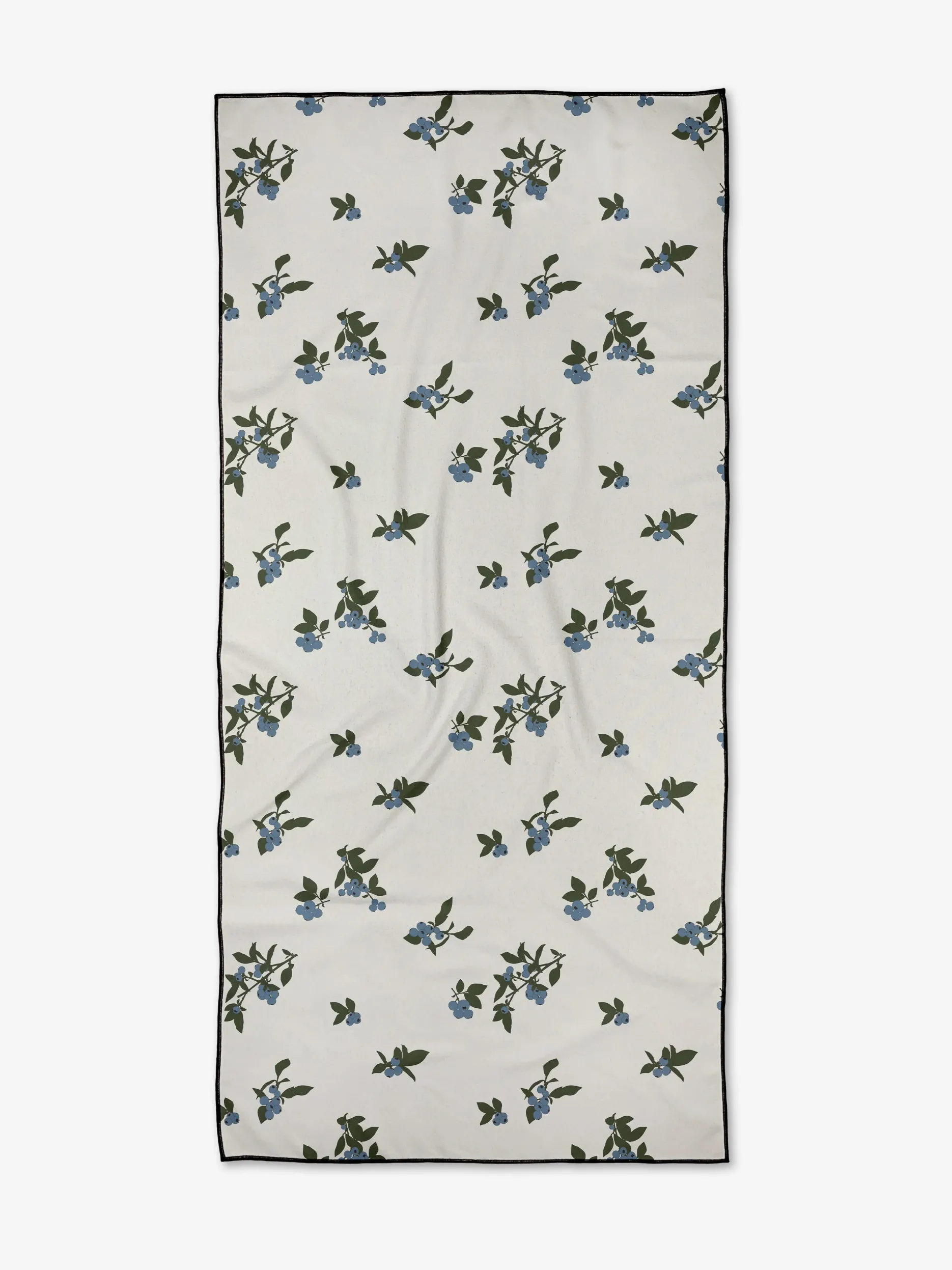 GEOMETRY Blueberries Beach Towel