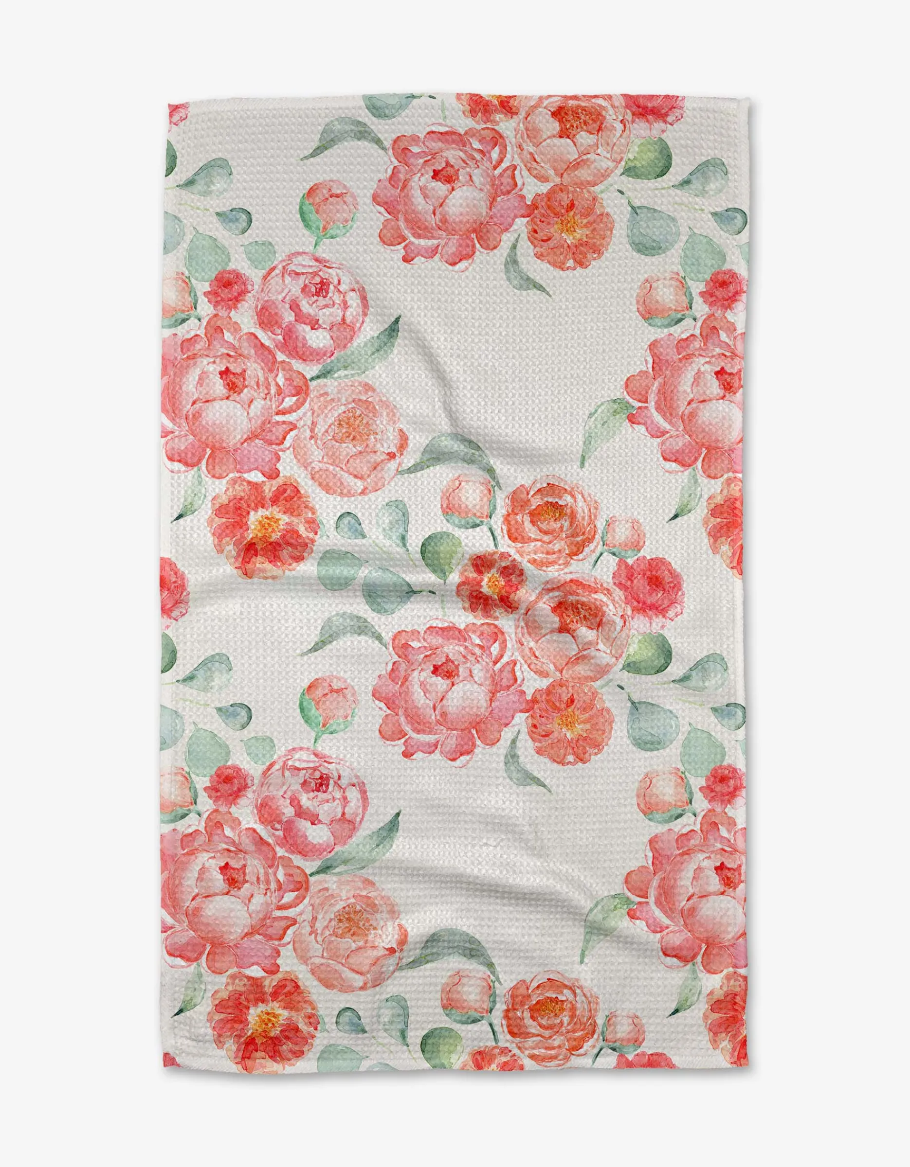 GEOMETRY Blush Florals Tea Towel