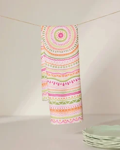 GEOMETRY Bohemian Spring Tea Towel