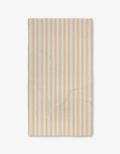 GEOMETRY Boho Stripe Luxe Bath Towel