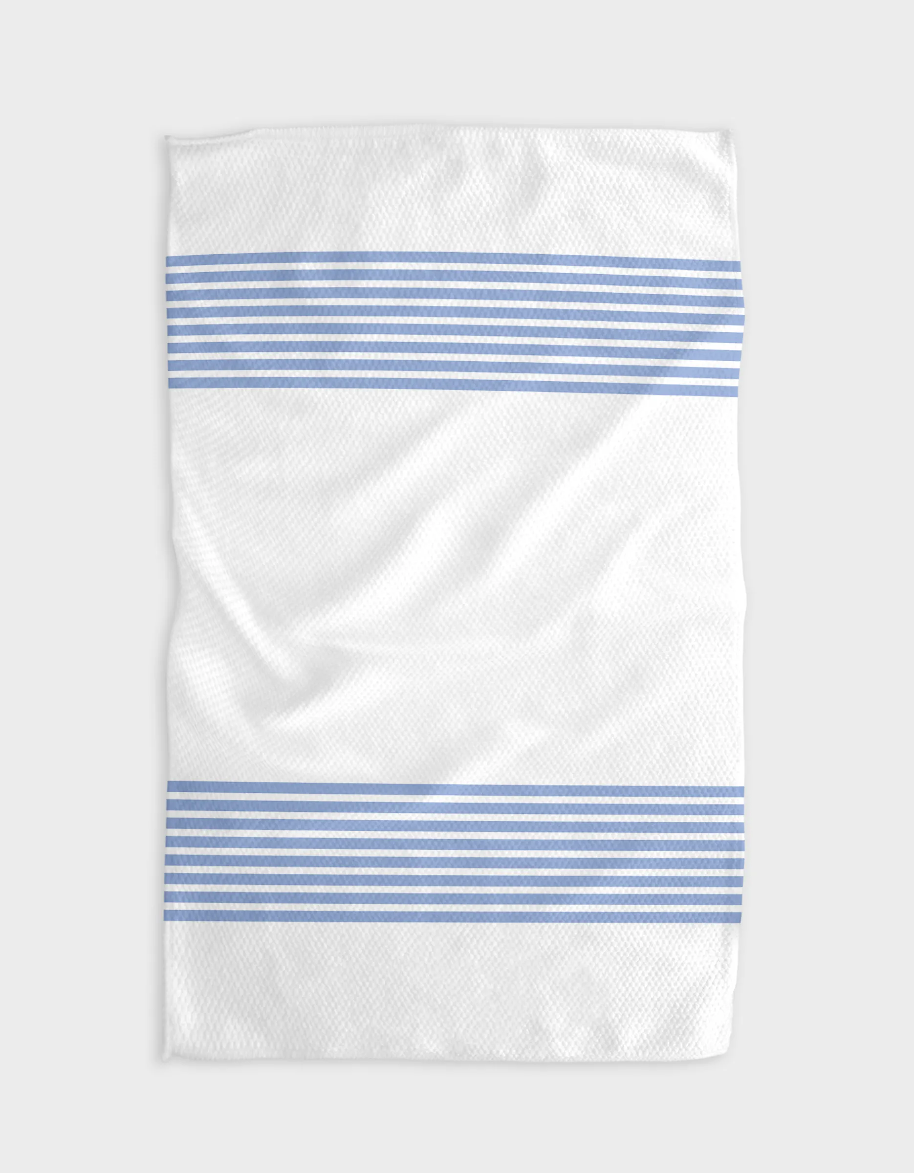 GEOMETRY Bold Blank Space - French Blue Tea Towel