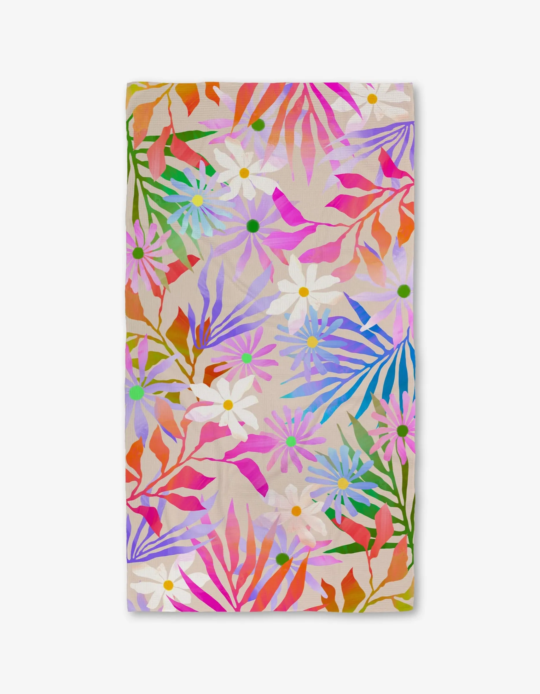 GEOMETRY Bold Blossoms Luxe Bath Towel