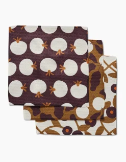 GEOMETRY Bold Fall Dishcloth Set