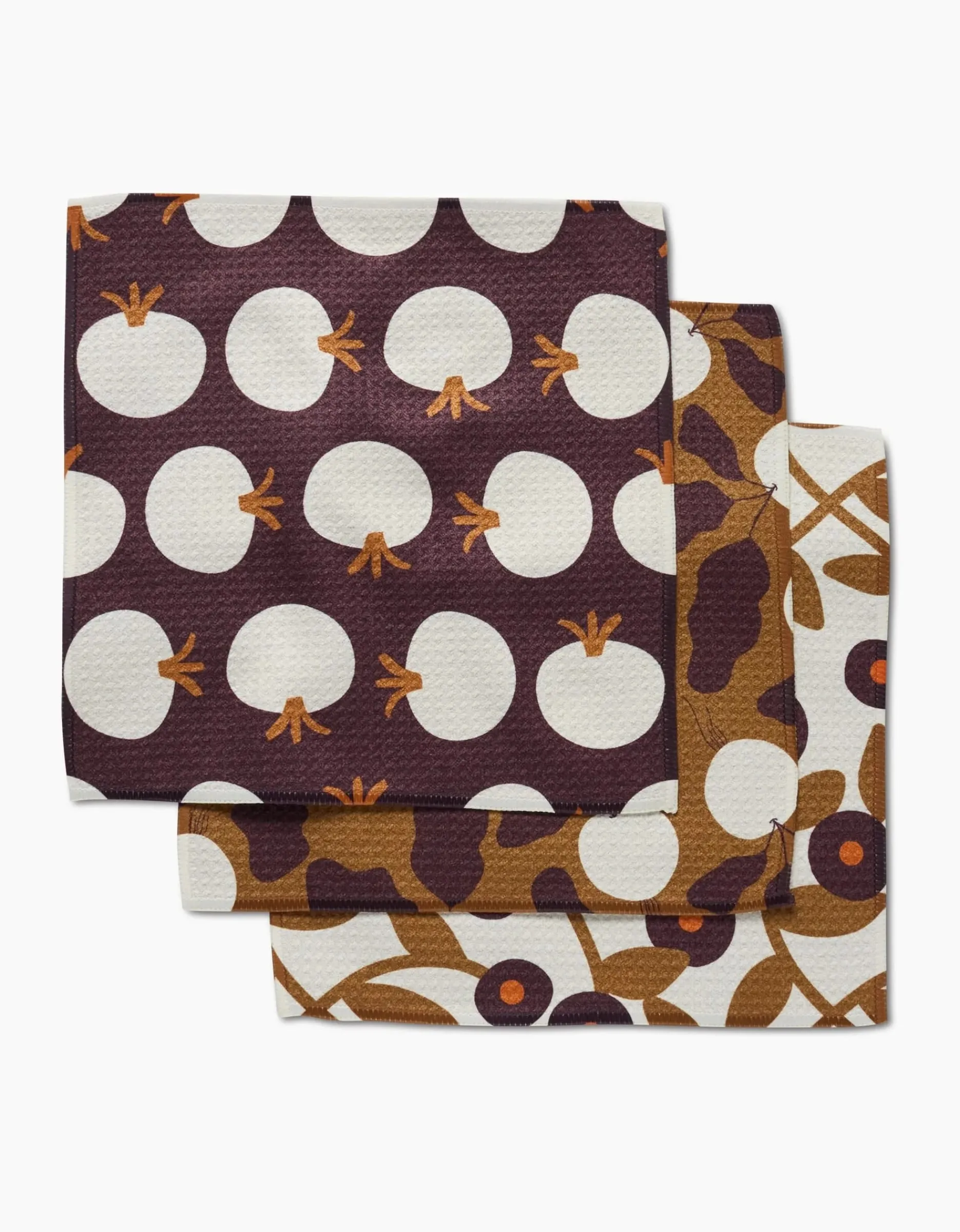 GEOMETRY Bold Fall Dishcloth Set