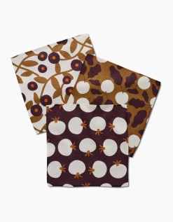 GEOMETRY Bold Fall Dishcloth Set