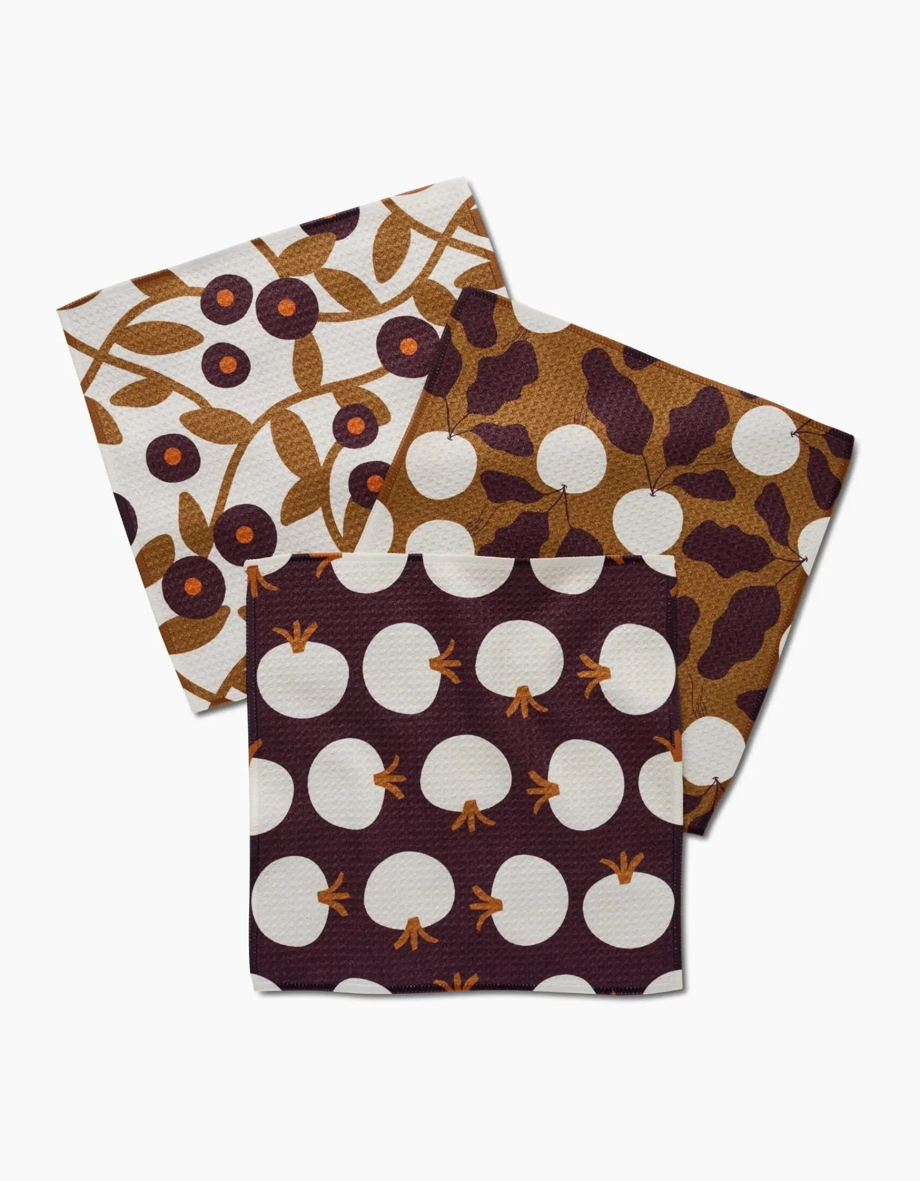 GEOMETRY Bold Fall Dishcloth Set