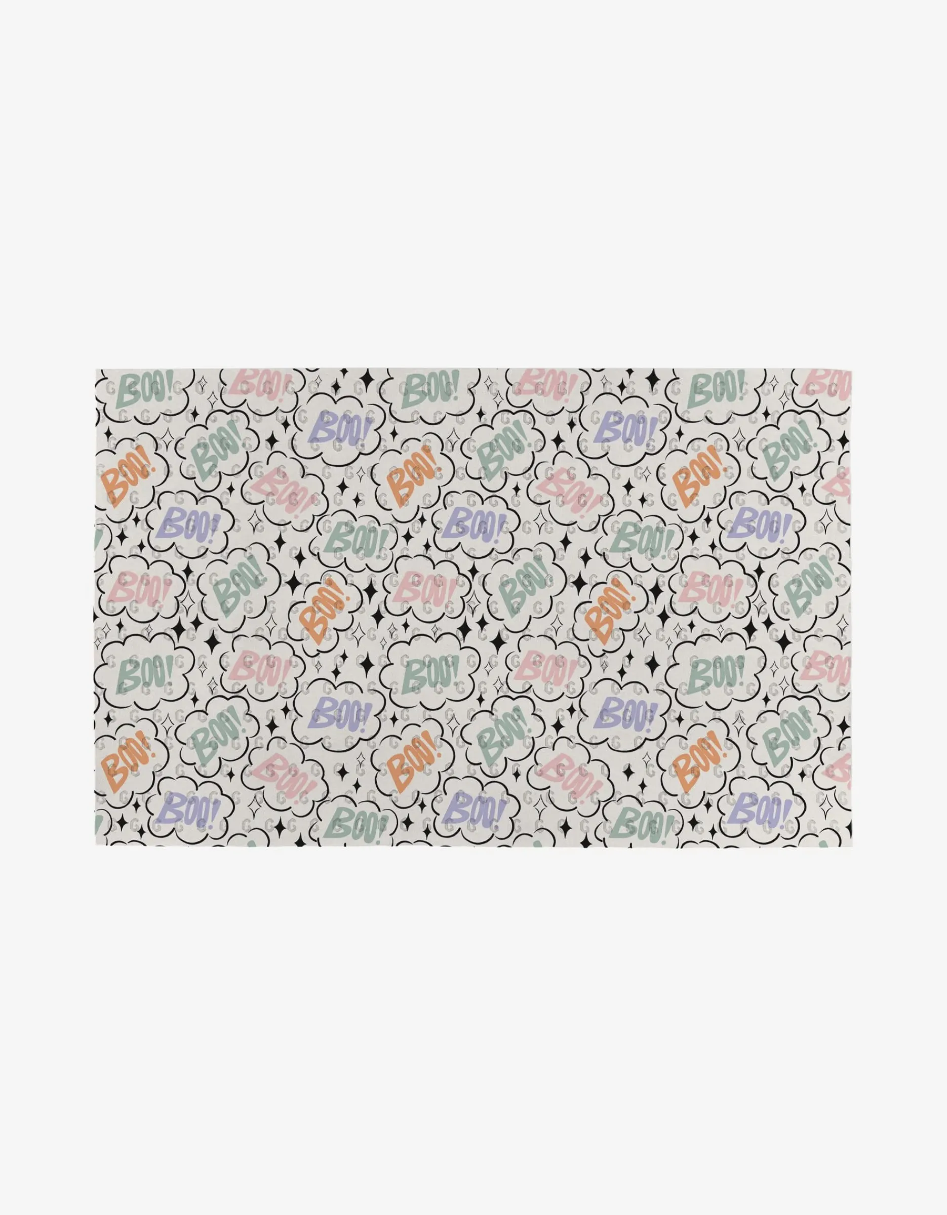 GEOMETRY Boo Burst Not Paper Towel